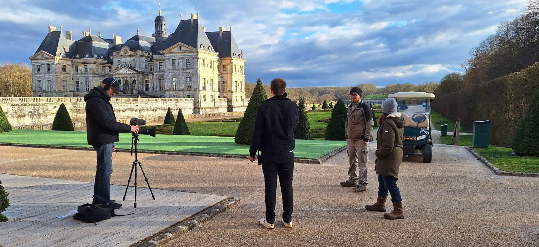 L’équipe de Digital Global Heritage construit un double numérique de Vaux-le-Vicomte. Février 2025 L’équipe de Digital Global Heritage construit un double numérique de Vaux-le-Vicomte. Février 2025